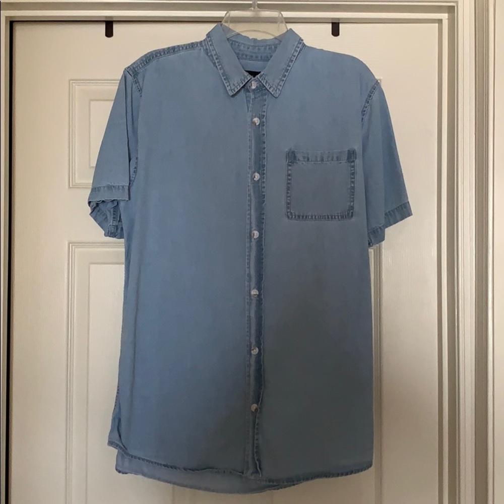 Denim Button Down Shirt